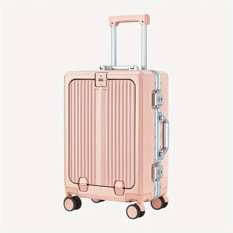 valise solide en (ABC) avec cadre en aluminium