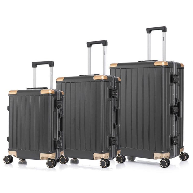 Set de 3 valises élégantes et robustes en polycarbonate
