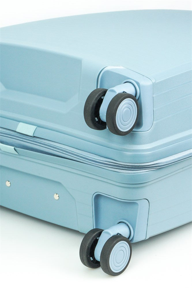 Valise de voyage en matériau polypropylène souple et incassable
