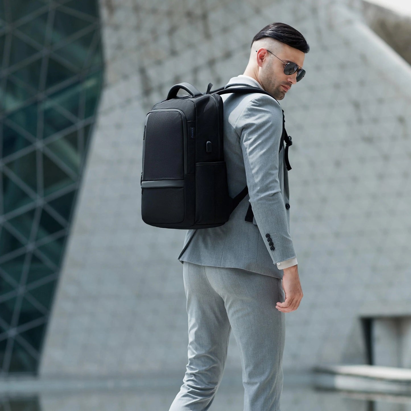 Trenvoxe Sac à dos pour ordinateur portable 15,6 pouces