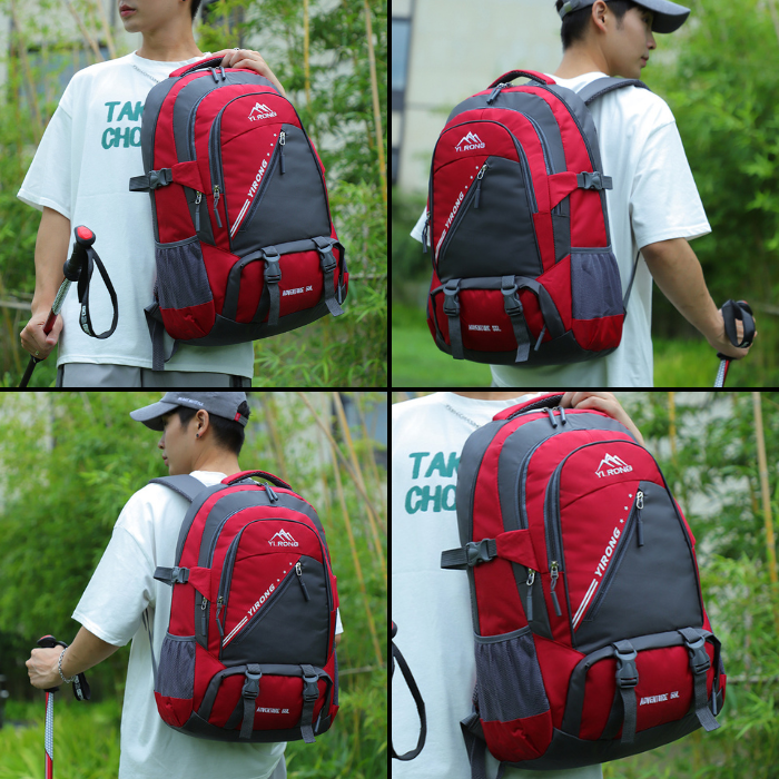 Sac à dos de trekking ultra léger et confortable avec plusieurs compartiments (55L)