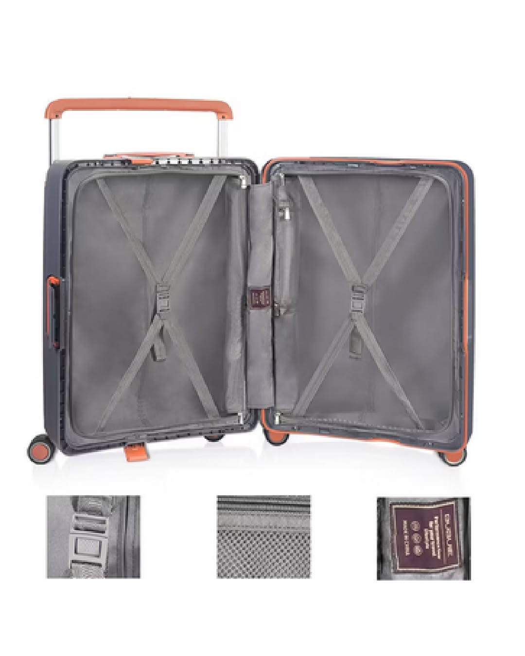 ensemble de 3 valises en polypropylène 100% (haute qualité)