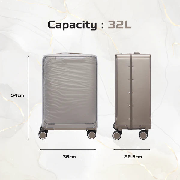 Valise en polycarbonate élégant et incssable