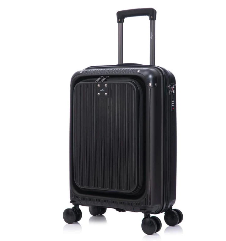 valise cabine en polypropylène avec compartiment laptop