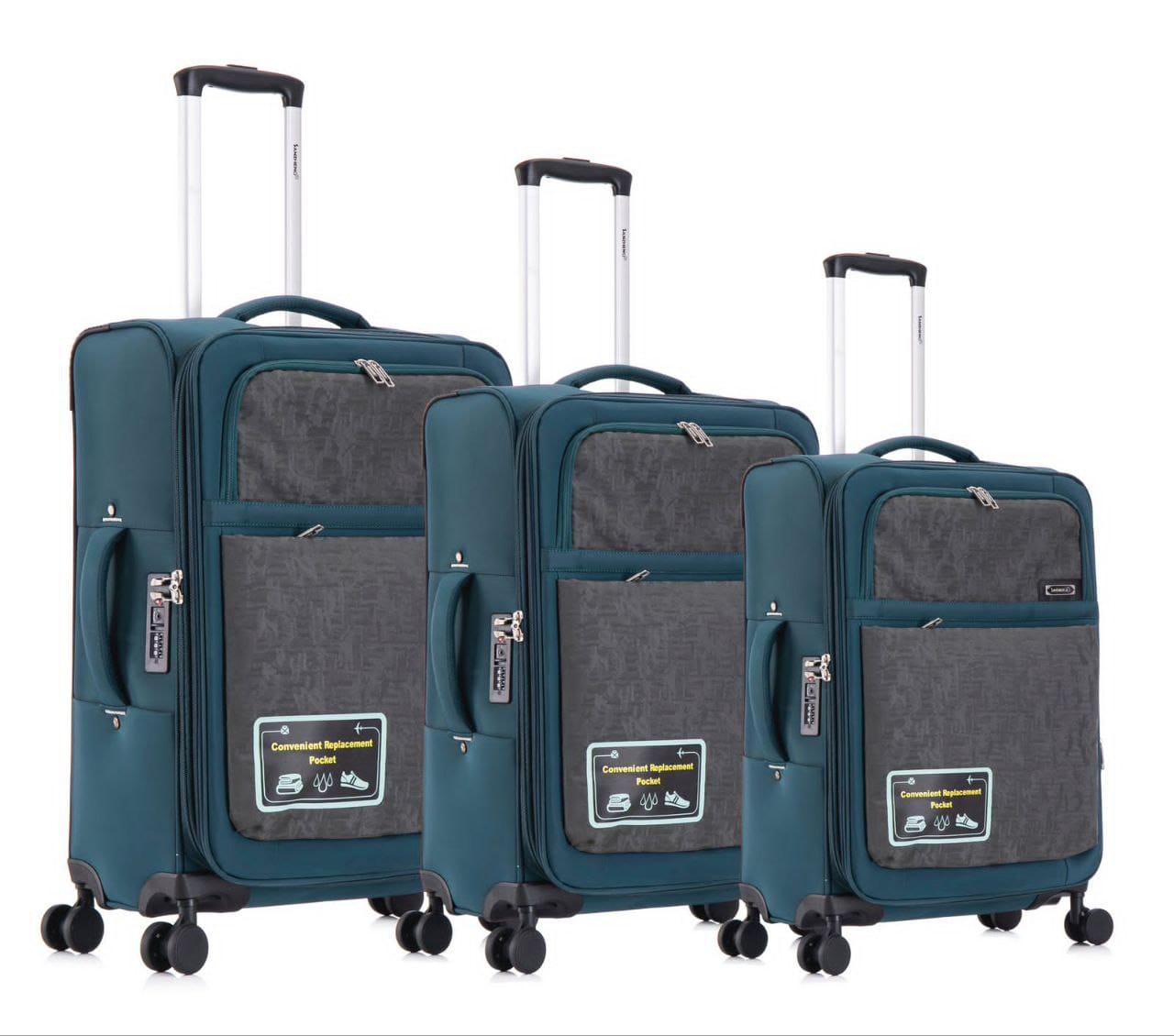 Set de Valises Souples en polyester 100%