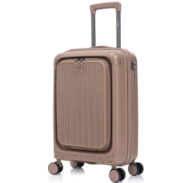 valise cabine en polypropylène avec compartiment laptop