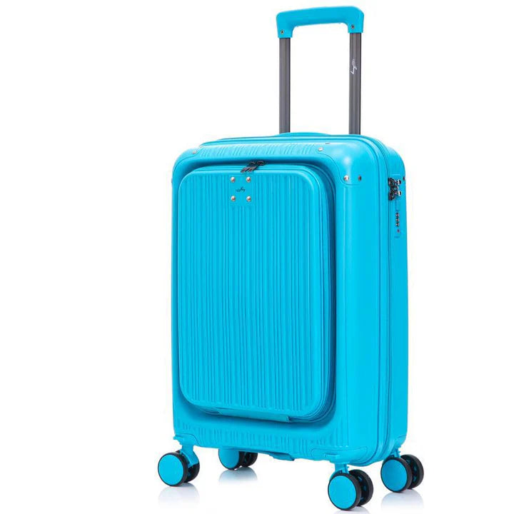 valise cabine en polypropylène avec compartiment laptop