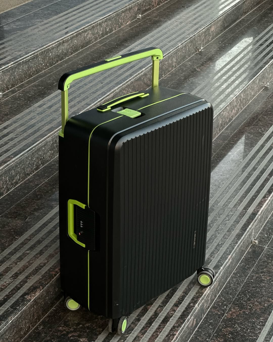 ensemble de 3 valises en polypropylène 100% (haute qualité)