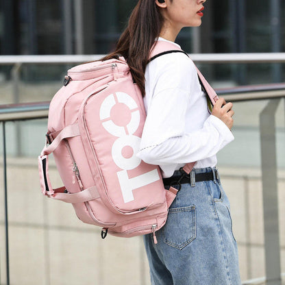 Sac à dos de sport pour femmes et hommes : grande capacité, séparation humide et sec, idéal pour toutes vos activités sportives et voyages.