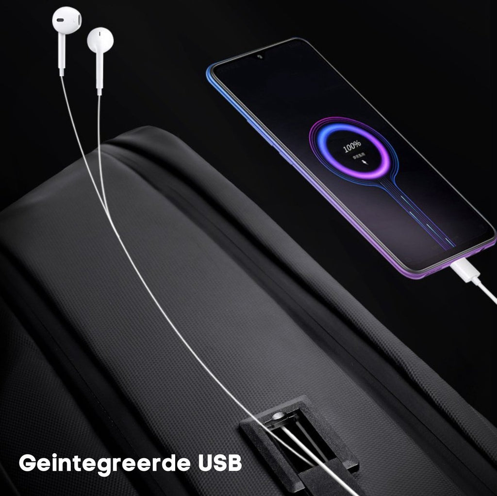 Sac à dos Arctic Hunter - Sac pour ordinateur portable - Zwart - Léger et solide