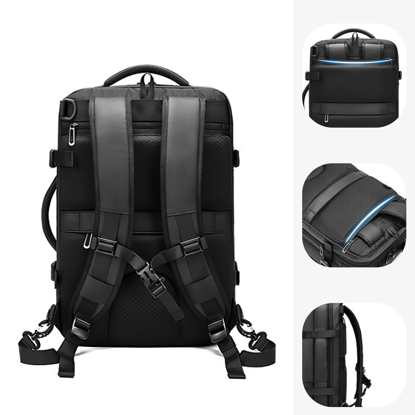 sac de voyage extensible pour les ordinateurs portables de 17,3 pouces