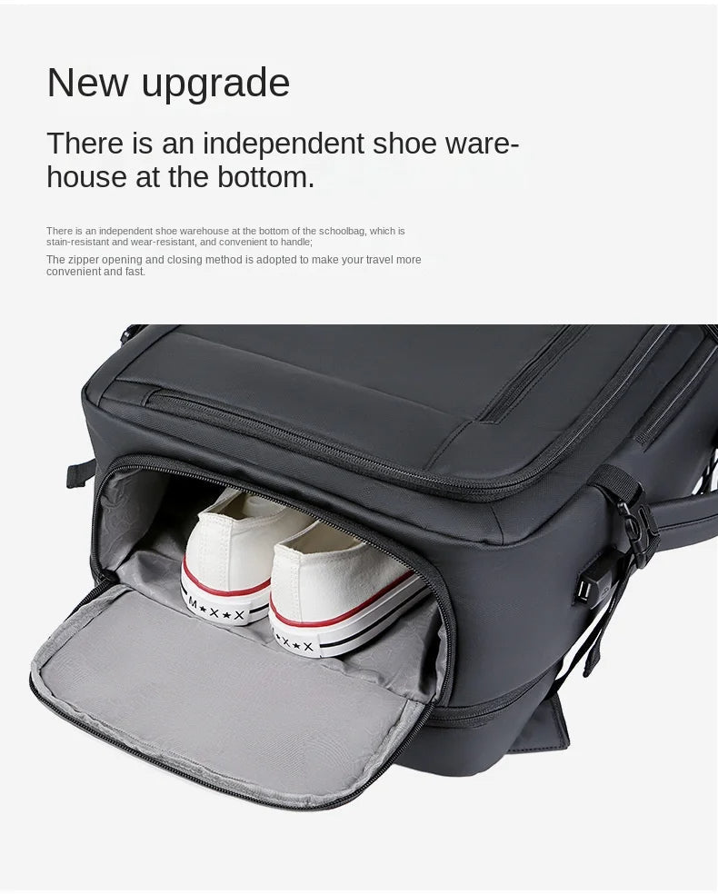 Sac à dos de voyage approuvé par les compagnies aériennes pour hommes et femmes