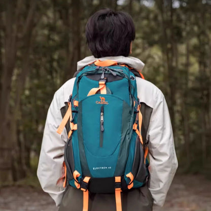 Sac à dos léger CAMEL CROWN 40L Sac à dos de Sport de plein air Résistant à l'eau avec Housse de pluie pour la Randonnée, la Course à Pied, le Cyclisme, l'Escalade et la Chasse