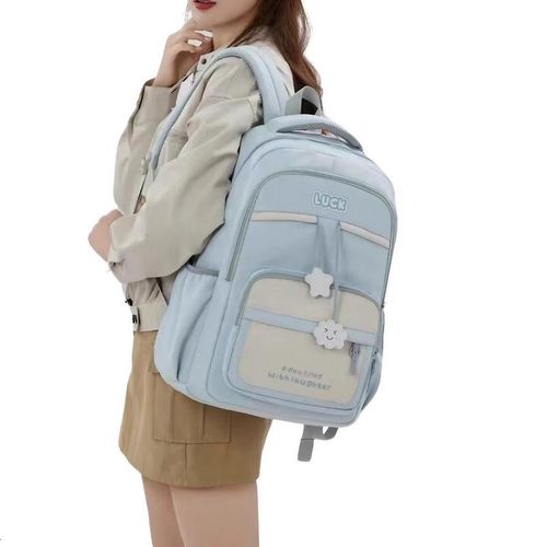 Sac à dos scolaire surdimensionné avec compartiment pour ordinateur