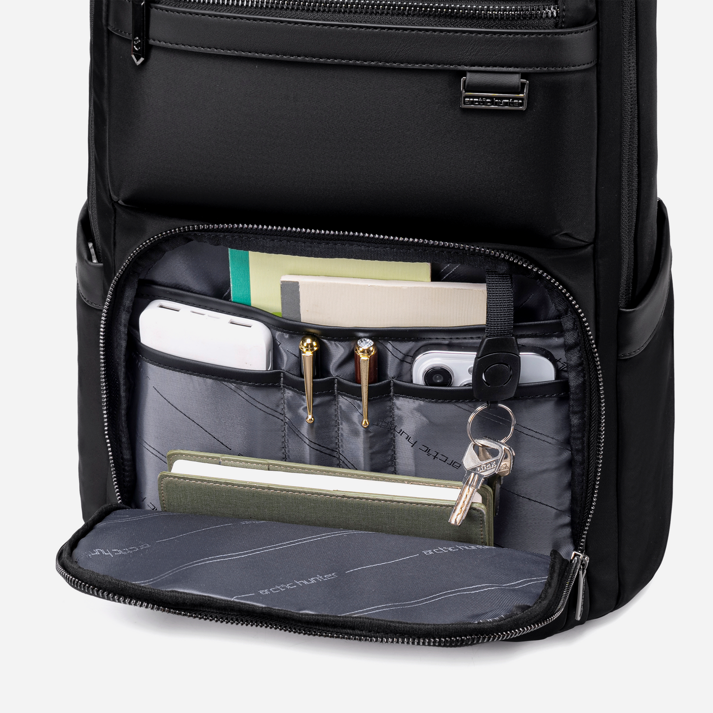 Arctic Hunter Sac à dos pour Ordinateur Portable pour Hommes Femmes (Nylon, doublure en polyester)