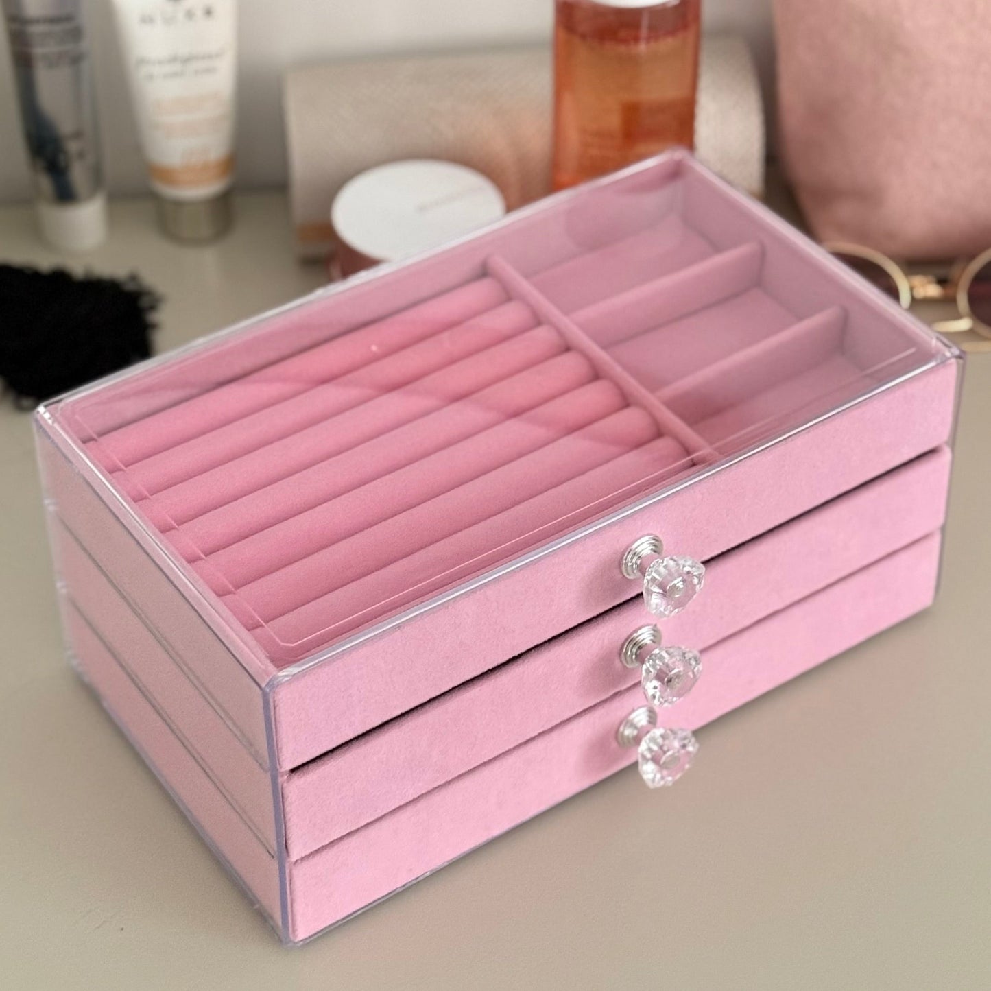 Boîte à bijoux luxe