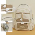 Sac à dos scolaire surdimensionné avec compartiment pour ordinateur