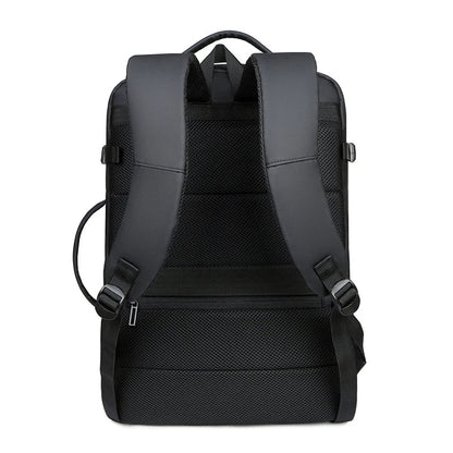 Sac à dos d'affaires réfléchissant en nylon de grande capacité de 17,3 pouces