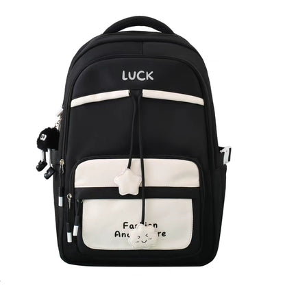 Sac à dos scolaire surdimensionné avec compartiment pour ordinateur