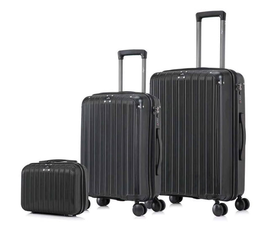 ensemble de 3 pièces en silicone (incassable)+samsonite