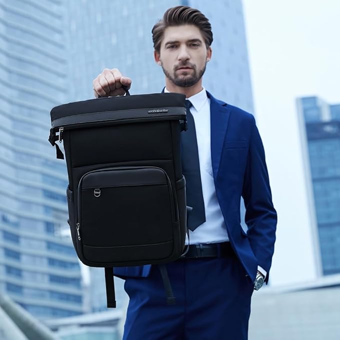 Sac à dos élégant et imperméable pour homme d’affaires