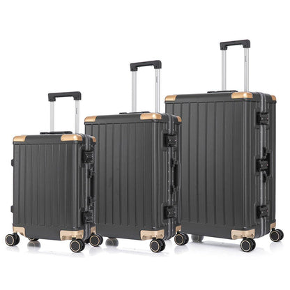 Set de 3 valises élégantes et robustes en polycarbonate