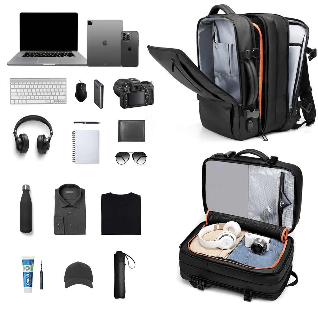 sac de voyage extensible pour les ordinateurs portables de 17,3 pouces