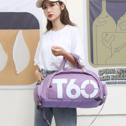 Sac à dos de sport pour femmes et hommes : grande capacité, séparation humide et sec, idéal pour toutes vos activités sportives et voyages.