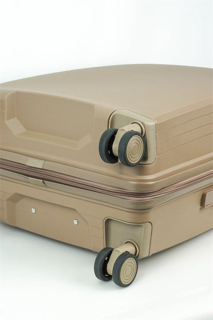 Valise de voyage en matériau polypropylène souple et incassable