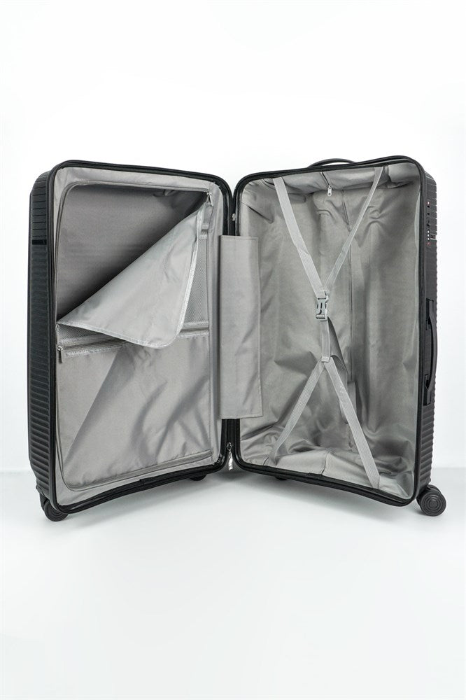 Valise de voyage en matériau polypropylène souple et incassable