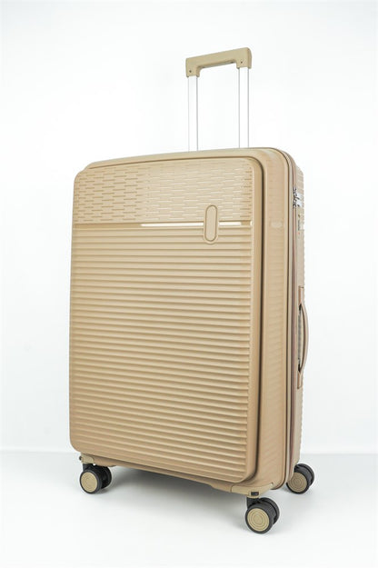 Valise de voyage en matériau polypropylène souple et incassable