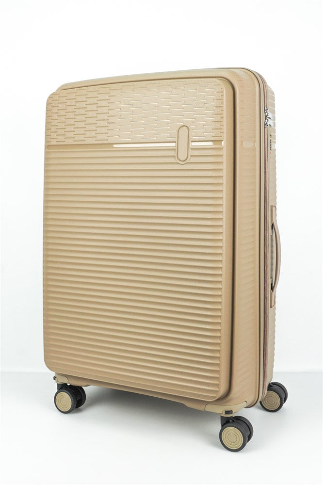Valise de voyage en matériau polypropylène souple et incassable