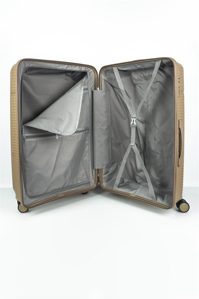 Valise de voyage en matériau polypropylène souple et incassable
