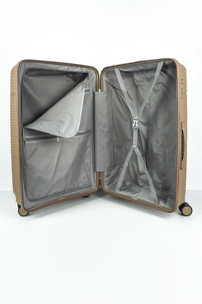 Valise de voyage en matériau polypropylène souple et incassable
