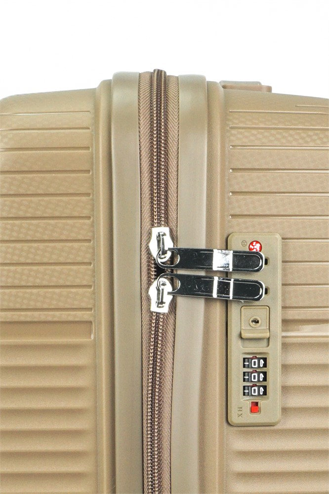 Valise de voyage en matériau polypropylène souple et incassable