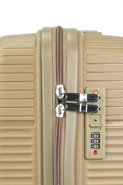 Valise de voyage en matériau polypropylène souple et incassable