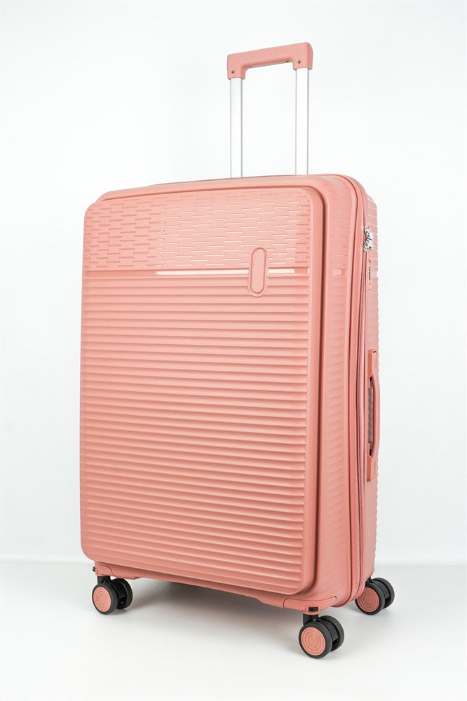 Valise de voyage en matériau polypropylène souple et incassable