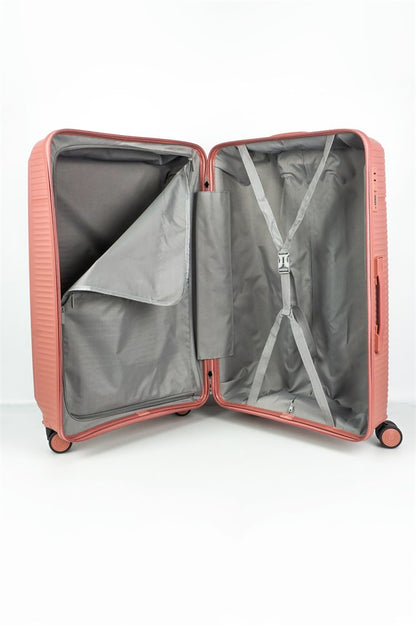 Valise de voyage en matériau polypropylène souple et incassable