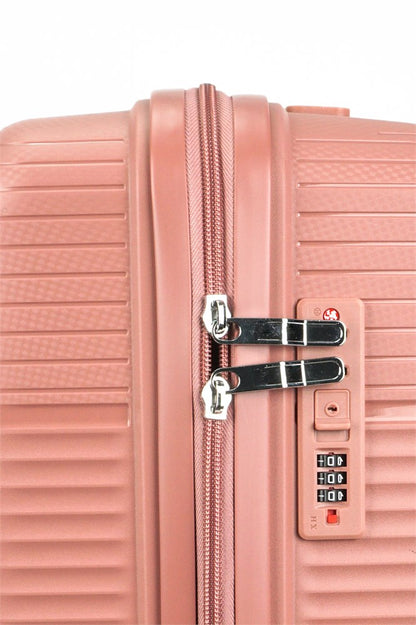 Valise de voyage en matériau polypropylène souple et incassable