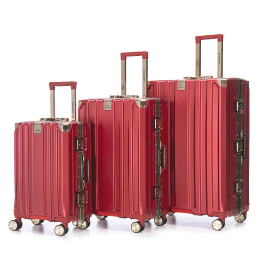 ensembles valises polycarbonate extensible 20 24 28 Pouces