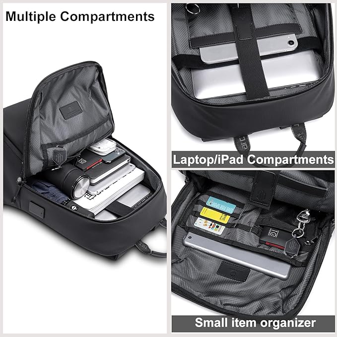 Arctic Hunter B00423 Sac à dos Étanche pour Affaires et Voyages