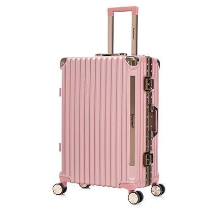 ensemble de 3 valises polycarbonate extensible, Avec Serrure À Mot De Passe À Cadre En Aluminium