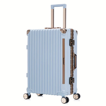 ensemble de 3 valises polycarbonate extensible, Avec Serrure À Mot De Passe À Cadre En Aluminium
