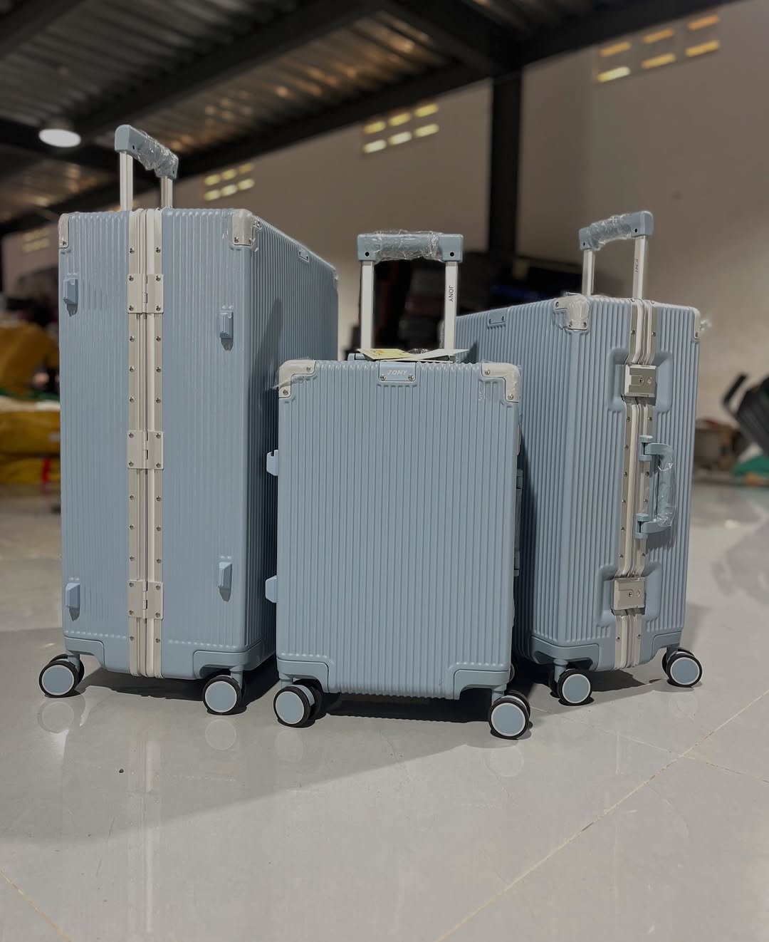 Ensemble de 3 valises en polycarbonate résistance et praticité