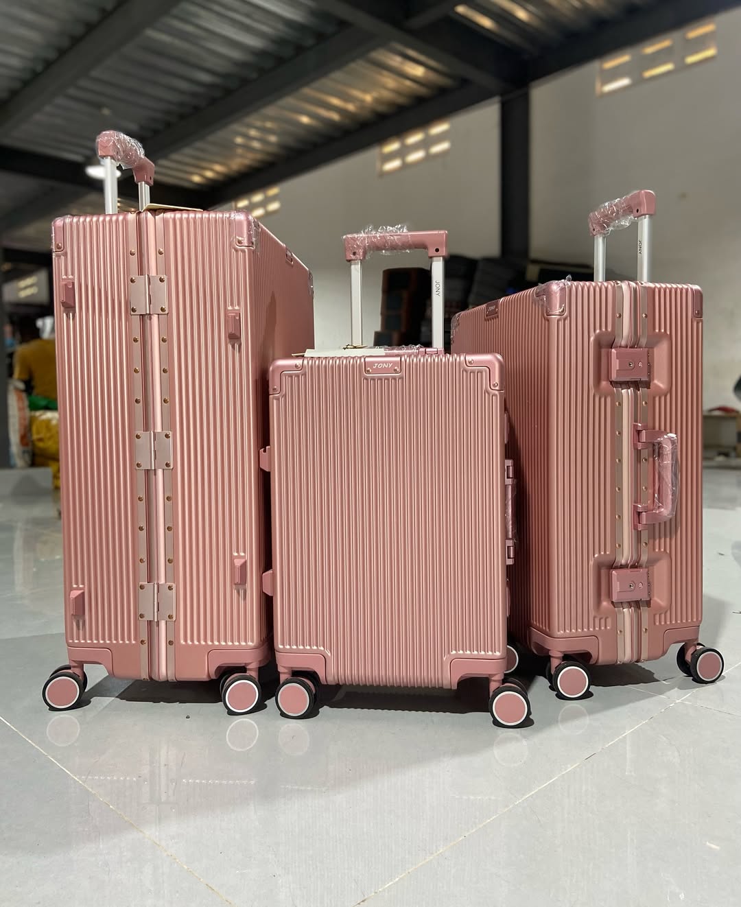 Ensemble de 3 valises en polycarbonate résistance et praticité