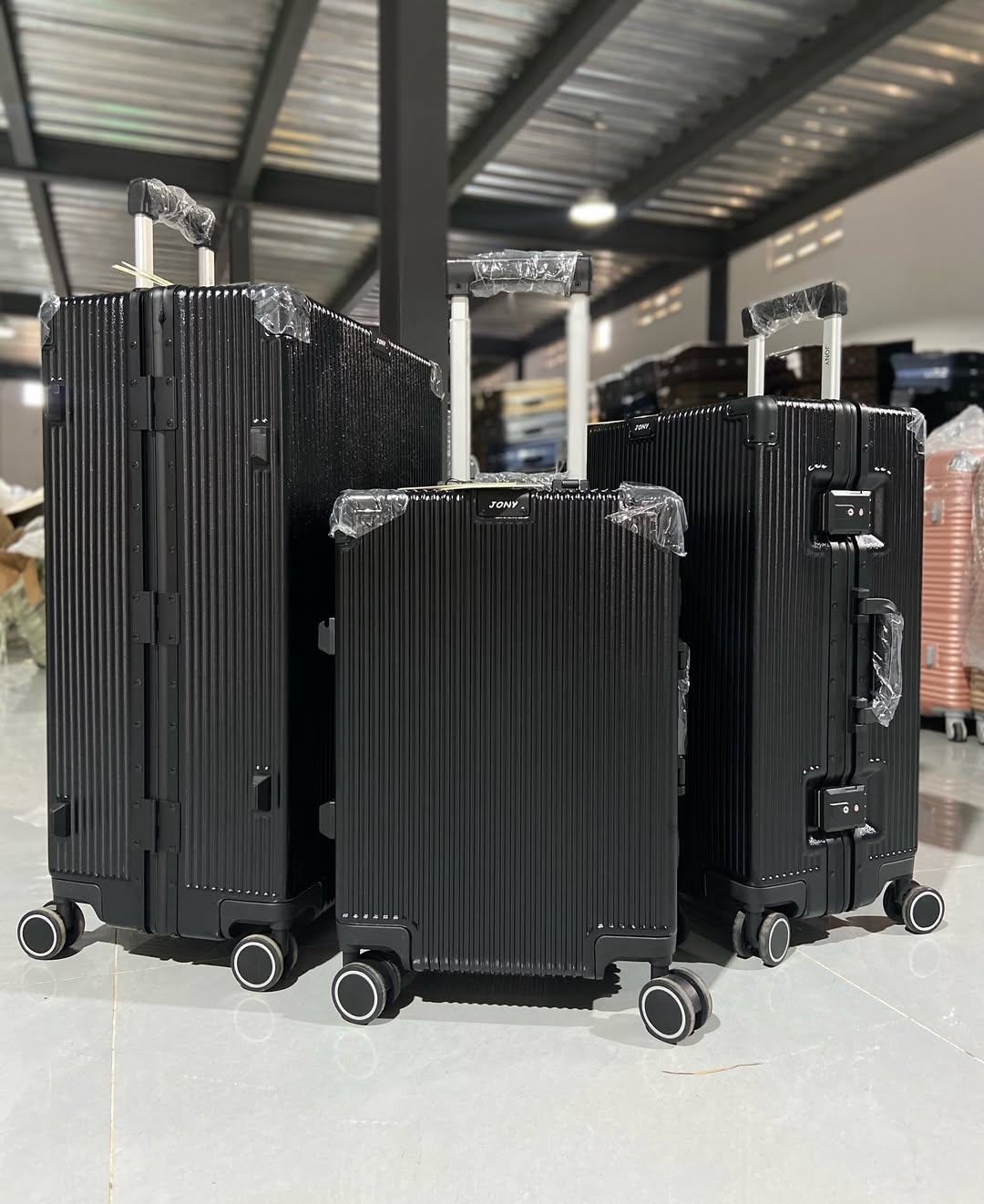 Ensemble de 3 valises en polycarbonate résistance et praticité