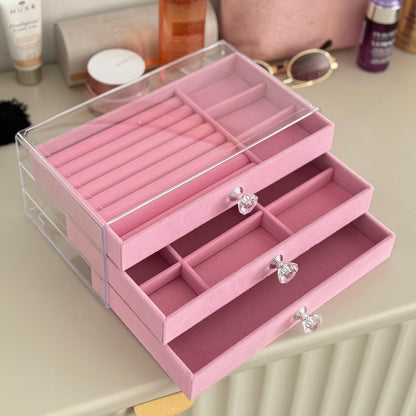 Boîte à bijoux luxe