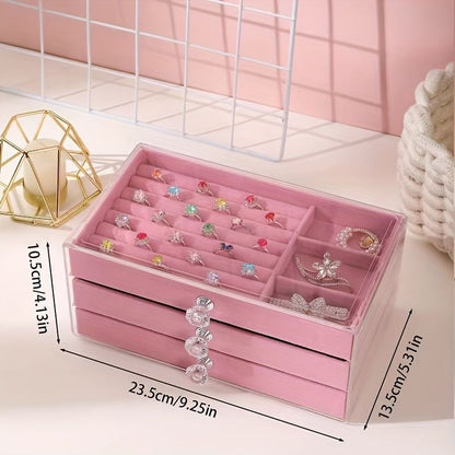 Boîte à bijoux luxe