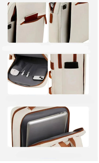 Trenvoxe Sac à Dos Ordinateur Femme