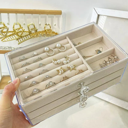 Boîte à bijoux luxe